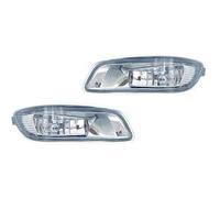 zyppk Gruppo ottico fendinebbia paraurti anteriore for auto, adatto for Toyota, Corolla EX 2003-2009 cornici della griglia dei fendinebbia del paraurti(Left and Right)