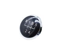zyppk Pomello cambio Stick Badge Coperchio cappuccio, adatto for Volkswagen, VW, il trasporto, T5 T6 Gp 2003-2019 rivestimento della manopola della leva del cambio(5 speed)