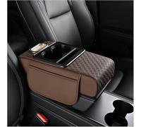ZYSHJ Auto Copri Bracciolo per Benz A-Class A260 AMG A35 A45, Copertura Cuscino Bracciolo Protezion Copertura Console Centrale Auto Accessori Interni,Brown