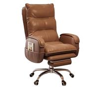 ZYSKABQ Comoda sedia da scrivania per casa e ufficio con schienale a doppio strato e tasca laterale per organizer Beige Octopus feet