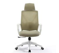 ZYSKABQ Comodo sedia da scrivania girevole per home office con braccioli da cuscini a maglie alte e ruote Beige Ergonomic Conference Chair Octopus feet