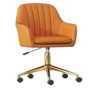 ZYSKABQ Elegante sedia da scrivania per la casa con base dorata e braccioli Sedia ergonomica per computer Sedia da gioco girevole e girevole per scrivania e camera da letto per ragazze Octopus feet
