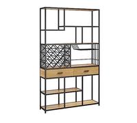 ZYSKABQ Libreria creativa in stile industriale in metallo portanate sparazzine mobile per vino per vino multistrato soggiorno semplice ssush shelves (b, 120 * 30 * 200cm) Octopus feet