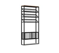 ZYSKABQ Libreria di libreria per pneumatici per vino in metallo Nordic in metallo da pavimento al soffitto Office Green Plant Rack Storage Replay Rack Shookshelves (A2-100cm) Octopus feet
