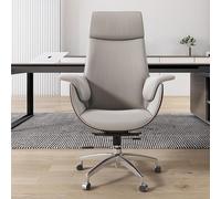 ZYSKABQ Luxury Genuine Executive Gaming Executive Office da scrivania Computer Distano a dondolo Design ergonomico per il capofamiglia regolabile da gioco comodo e Funzione reclinabile 120 ° Funzione