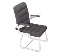 ZYSKABQ Mash sedia da ufficio ergonomica con armi a fuoco ideale per la sala di addestramento sala da ricezione e sala conferenze colori argento senza ruote necessarie Octopus feet