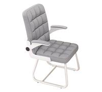 ZYSKABQ Mash sedia da ufficio ergonomica con armi a fuoco ideale per la sala di addestramento sala da ricezione e sala conferenze colori argento senza ruote necessarie Octopus feet