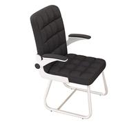 ZYSKABQ Mash sedia da ufficio ergonomica con armi a fuoco ideale per la sala di addestramento sala da ricezione e sala conferenze colori argento senza ruote necessarie Octopus feet