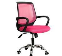 ZYSKABQ Modern Office Desk con sedia girevole ascensore regolabile e gioco con cornice nera con mesh verde e rosa Octopus feet
