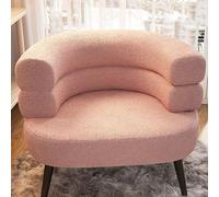 ZYSKABQ Polvetta di sedia rosa soffice per piccoli spazi angolare sedia di divano per soggiorno per la camera da letto di vanità ufficio lettura di angolo l'altezza 47 cm Octopus feet