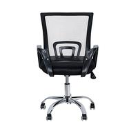 ZYSKABQ Scrivania da gioco ergonomica con sedia da ufficio per casa in rete per PC Sedia girevole direzionale nera con supporto lombare regolabile in altezza e braccioli Octopus feet