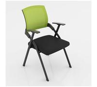 ZYSKABQ Sedia accento pieghevole ergonomica con sedile largo per scrivanie verdi con pad Octopus feet
