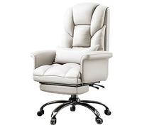 ZYSKABQ Sedia da computer da gioco ergonomica girevole con schienale alto con sedia da ufficio rotolante in pelle PU con supporto lombare e comodo pedale Octopus feet