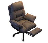 ZYSKABQ Sedia da gioco ergonomica con poggiapiedi per scrivania da ufficio Sedia con accenti grigi con ruote Poltrona reclinabile Divano pigro Schienale per soggiorno e camera da letto Octopus feet