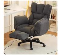 ZYSKABQ Sedia da gioco ergonomica con ruote Poltrona reclinabile per ufficio domestico Sedia da studio per computer per soggiorno Seduta da scrivania con accento grigio Octopus feet