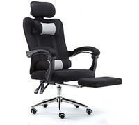 ZYSKABQ Sedia da gioco ergonomica in stile racing con poggiapiedi reclinabile in rete traspirante e supporto per schienale alto Giallo Octopus feet