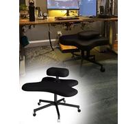 ZYSKABQ Sedia da meditazione ergonomica con ruote per giardinaggio/casa Sedile ampio con gambe incrociate regolabile in altezza per una seduta comoda Octopus feet