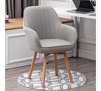 ZYSKABQ Sedia da pranzo girevole in velluto Poltrona moderna imbottita per scrivania Vanity Comoda sedia in legno stile metà secolo senza ruote Octopus feet