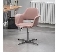 ZYSKABQ Sedia da scrivania con schienale alto e braccioli di design a gambe incrociate, girevole e regolabile, ideale per studio e sala riunioni (rosa) Octopus feet