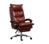 ZYSKABQ Sedia da scrivania da ufficio in pelle alta e alta ergonomica con comoda sedia da gioco esecutiva rotolante regolabile per cuscinetto per l'ufficio (nero) Octopus feet