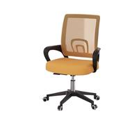 ZYSKABQ Sedia da scrivania del back office ergonomico con supporto lombare e sedia da gioco esecutivo rotolante regolabile a mesh per Home Office (Yellow) Octopus feet