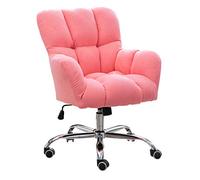 ZYSKABQ Sedia da scrivania di velluto ergonomico con armi per home office moderno sedia da task girevole per ragazze simpatiche camera da letto posteriore medio. Octopus feet