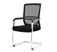ZYSKABQ Sedia da scrivania ergonomica a mezza posteriore con supporto lombare per sala di attesa della sala d'attesa della casa di ufficio Black Octopus feet