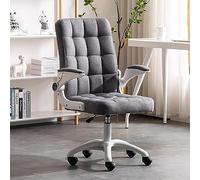 ZYSKABQ Sedia da scrivania ergonomica ad alta schiena con braccioli lanciati e supporto lombare per le donne moderne compito di ufficio girevole girevole girevole Octopus feet