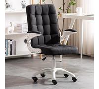 ZYSKABQ Sedia da scrivania ergonomica ad alta schiena con braccioli lanciati e supporto lombare per le donne moderne compito di ufficio girevole girevole girevole Octopus feet