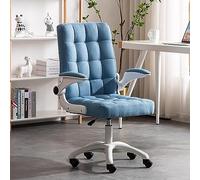 ZYSKABQ Sedia da scrivania ergonomica ad alta schiena con braccioli lanciati e supporto lombare per le donne moderne compito di ufficio girevole girevole girevole Octopus feet