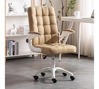 ZYSKABQ Sedia da scrivania ergonomica ad alta schiena con braccioli lanciati e supporto lombare per le donne moderne compito di ufficio girevole girevole girevole Octopus feet