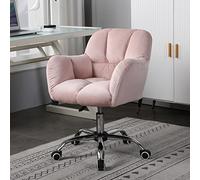 ZYSKABQ Sedia da scrivania girevole in velluto di lusso regolabile in altezza per l'home office Design moderno ed ergonomico con supporto per la schiena centrale Elegante e confortevole Octopus feet