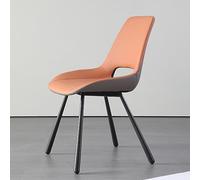 ZYSKABQ Sedia da scrivania moderna girevole della metà del secolo con seduta in ecopelle, ufficio, camera da letto, piccoli spazi, sedia senza braccioli Octopus feet