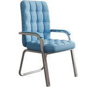 ZYSKABQ Sedia da ufficio a casa alta ergonomica con gambe metalliche moderna sedia da scrivania per computer imbottita per soggiorno camera da letto senza ruote 17x18x36inch Octopus feet