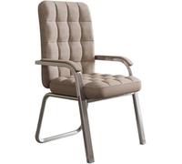 ZYSKABQ Sedia da ufficio a casa alta ergonomica con gambe metalliche moderna sedia da scrivania per computer imbottita per soggiorno camera da letto senza ruote 17x18x36inch Octopus feet