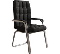 ZYSKABQ Sedia da ufficio a casa alta ergonomica con gambe metalliche moderna sedia da scrivania per computer imbottita per soggiorno camera da letto senza ruote 17x18x36inch Octopus feet
