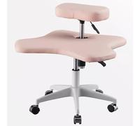 ZYSKABQ Sedia da ufficio ergonomica con gambe incrociate con ruote Sedia in ginocchio regolabile in altezza per persone irrequiete e appassionati di yoga Supporta fino a 440 libbre Octopus feet