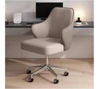 ZYSKABQ Sedia da ufficio ergonomica girevole con schienale medio con ruote per piccoli spazi Sedia da ufficio moderna per postazione di lavoro Vanity Computer (Grigio) Octopus feet