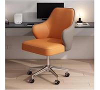 ZYSKABQ Sedia da ufficio ergonomica girevole con schienale medio con ruote per piccoli spazi Sedia da ufficio moderna per postazione di lavoro Vanity Computer (Grigio) Octopus feet