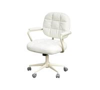 ZYSKABQ Sedia da ufficio esecutivo in pelle PU Ergonomic con schienale comodo e funzionalità girevole per la scrivania del trucco della camera da letto femminile colore verde Octopus feet