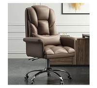 ZYSKABQ Sedia da ufficio esecutivo in pelle PU Ergonomic PU High posteriore con altezza regolabile per bracciolo a dondolo girevole e sedia da ufficio rosa footrest Octopus feet