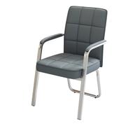ZYSKABQ Sedia da ufficio in pelle PU Ergonomic per sedie da gioco per la casa sedia da scrivania per hall da scrivania della reception e colore rosso per conferenze (senza ruote) Octopus feet