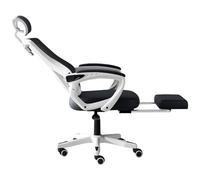 ZYSKABQ Sedia da ufficio in rete ergonomica con poggiatesta e sedia da task girevole 360 arretrato 90 145 ° sedia da scrivania al computer regolabile con ruote Octopus feet
