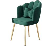 ZYSKABQ Sedia da ufficio moderna rosa con gambe in metallo e cuscino Elegante sedia da scrivania per la camera da letto o il soggiorno di Home Office Octopus feet