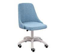 ZYSKABQ Sedia da ufficio moderna senza braccioli rivestita in comodo tessuto girevole per trucco Vanity con schienale per soggiorno o camera da letto Octopus feet