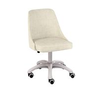 ZYSKABQ Sedia da ufficio moderna senza braccioli rivestita in comodo tessuto girevole per trucco Vanity con schienale per soggiorno o camera da letto Octopus feet