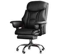 ZYSKABQ Sedia da ufficio per la casa ergonomica con sedia da gioco girevole ad alta schiena regolabile per gli adulti sedia da scrivania in pelle nera con armi Octopus feet