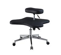 ZYSKABQ Sedia ergonomica in ginocchio con ruote per scrivania da casa, meditazione, sedia con gambe incrociate regolabile in altezza Octopus feet