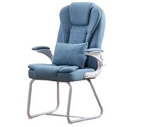 ZYSKABQ Sedia per ospiti da ufficio moderna in pelle PU con braccioli Comoda sedia laterale per conferenze per sala d'attesa o sala da pranzo Sedia da seduta robusta ed elegante Octopus feet