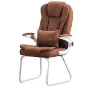 ZYSKABQ Sedia per ospiti da ufficio moderna in pelle PU con braccioli Comoda sedia laterale per conferenze per sala d'attesa o sala da pranzo Sedia da seduta robusta ed elegante Octopus feet